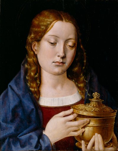 Catherine of Aragon as the Magdalene by Michiel Sittow